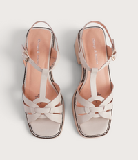 Jerseys Vanilla Leather Heels