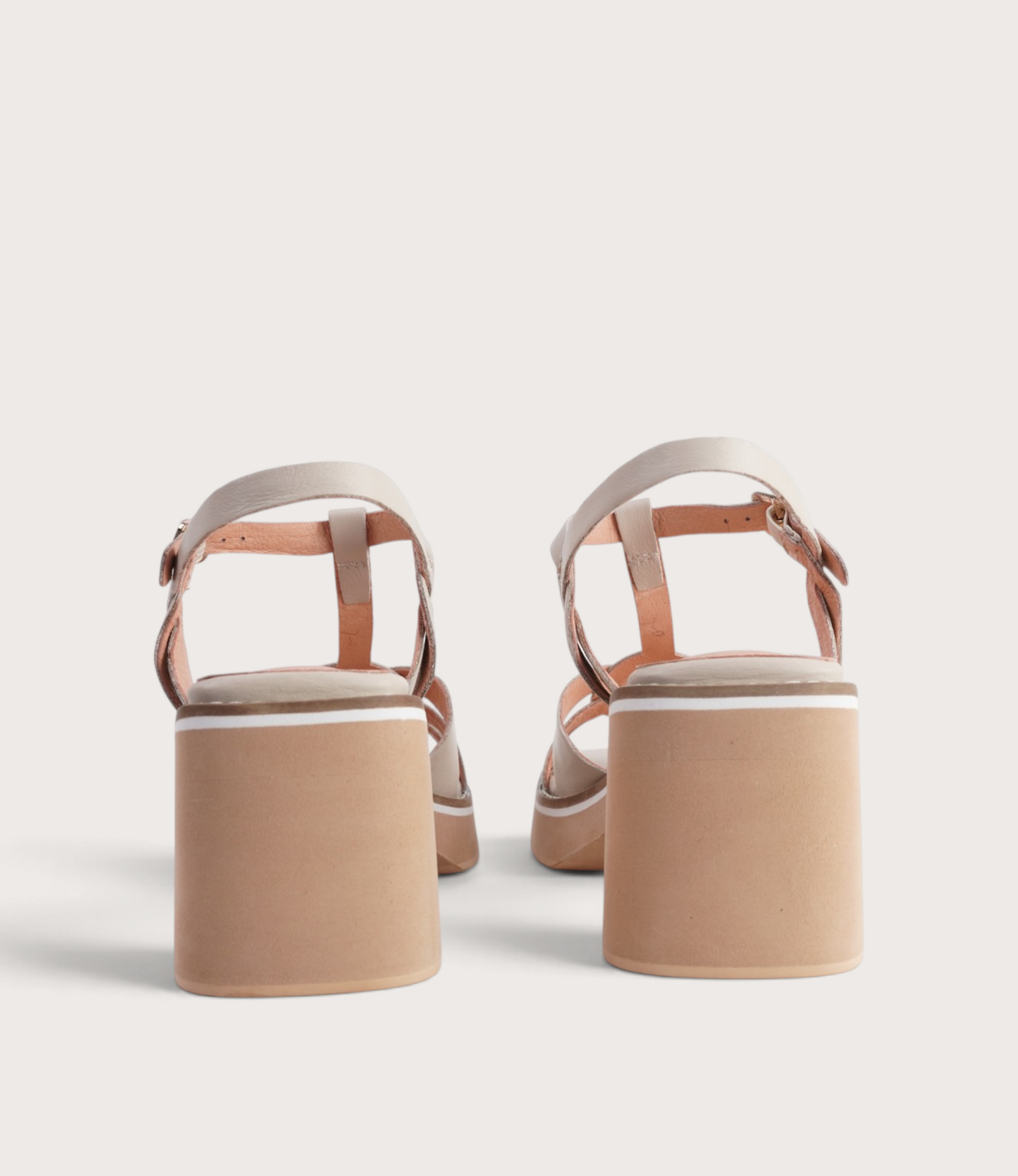 Jerseys Vanilla Leather Heels