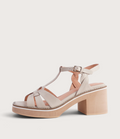 Jerseys Vanilla Leather Heels