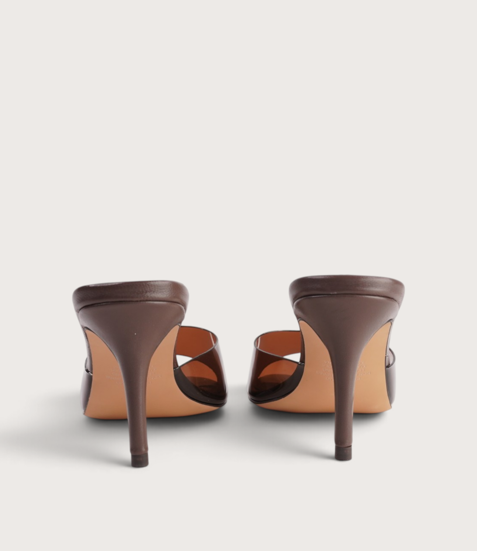 Preeyah Choc Vinylite Heels