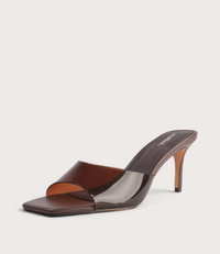 Preeyah Choc Vinylite Heels