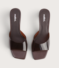 Preeyah Choc Vinylite Heels