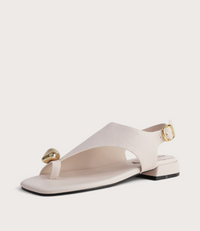 Shyanne Bone Leather Sandals