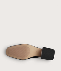 Ray Black/Bone Leather Heels