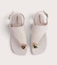 Shyanne Bone Leather Sandals