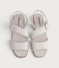 Paylin Bone/ Bone Stitching/ Natural Welt Sandals
