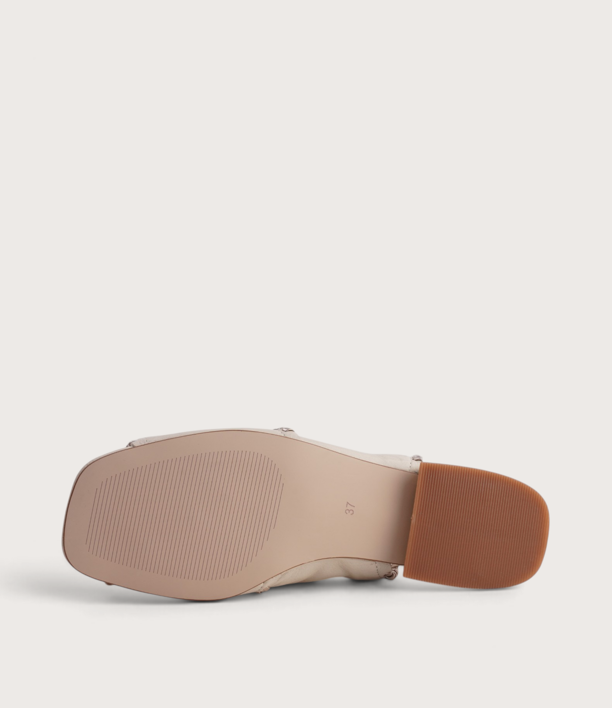 Swanton Swan/Gold Leather Sandals