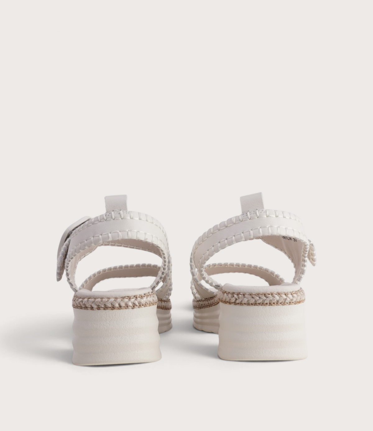 Paylin Bone/ Bone Stitching/ Natural Welt Sandals