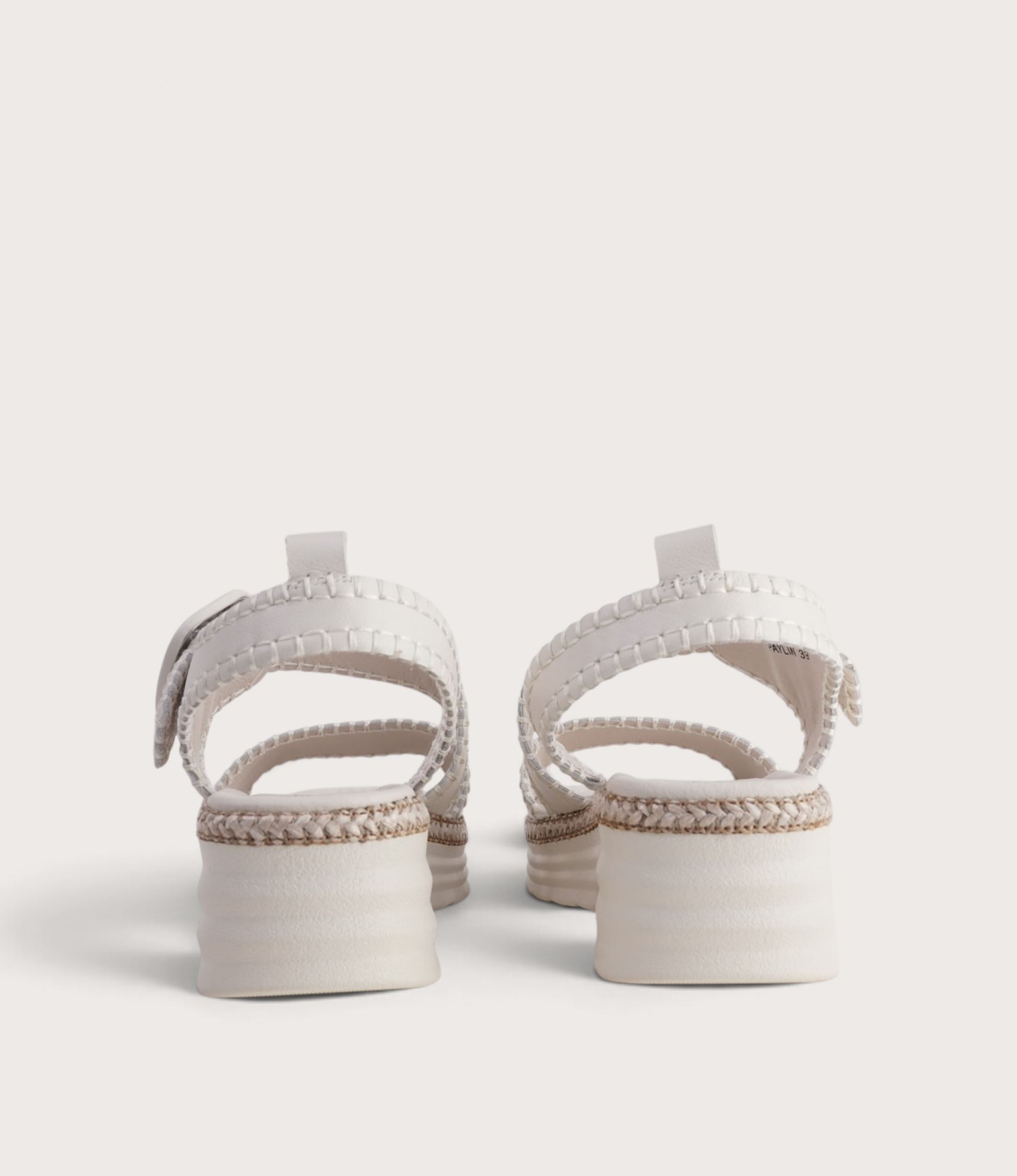 Paylin Bone/ Bone Stitching/ Natural Welt Sandals