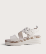 Paylin Bone/ Bone Stitching/ Natural Welt Sandals