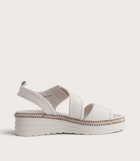 Paylin Bone/ Bone Stitching/ Natural Welt Sandals