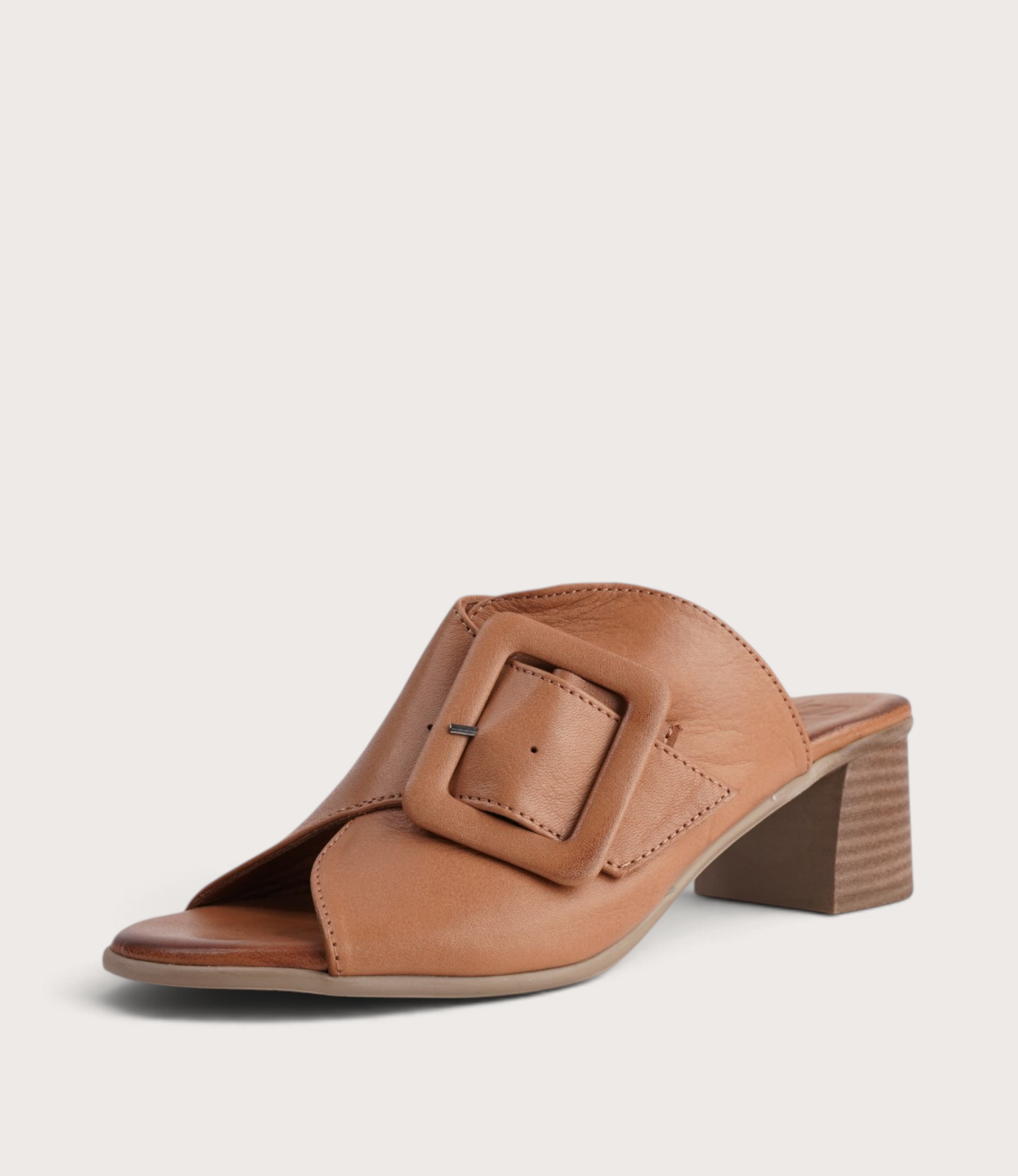 San Angel Coconut Leather Heels
