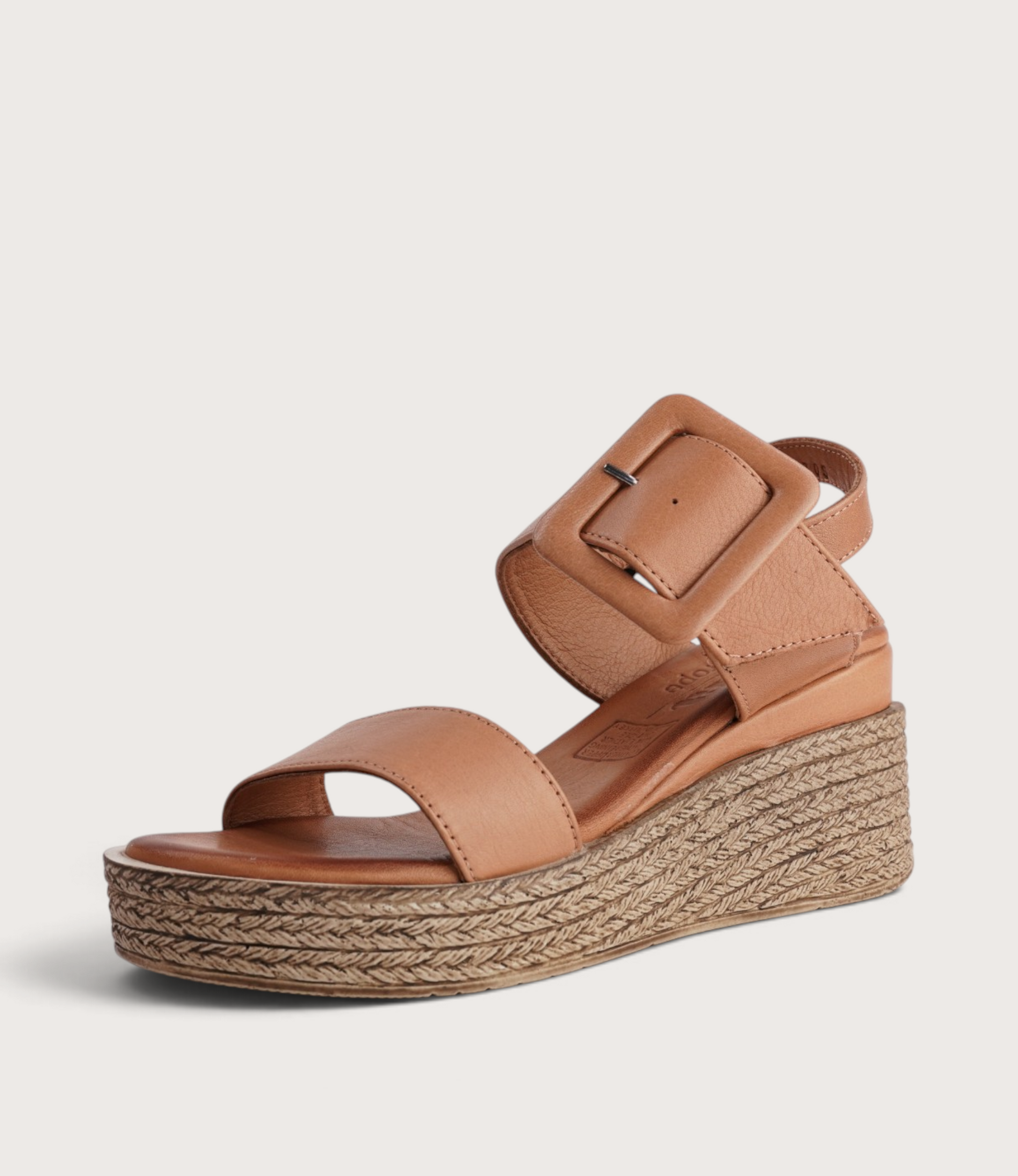 Los Altos Coconut Leather Wedges