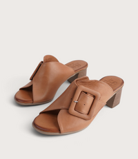 San Angel Coconut Leather Heels