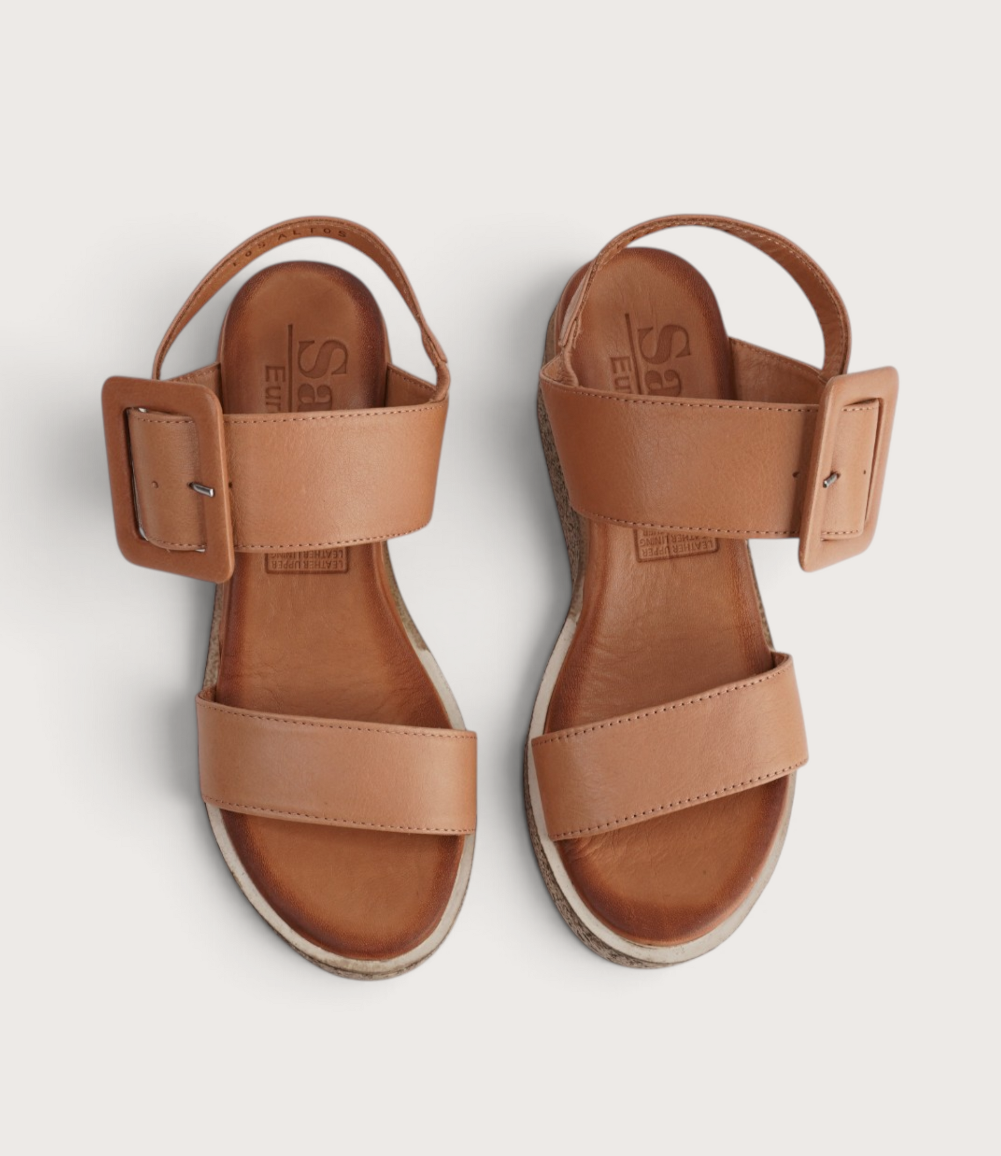 Los Altos Coconut Leather Wedges