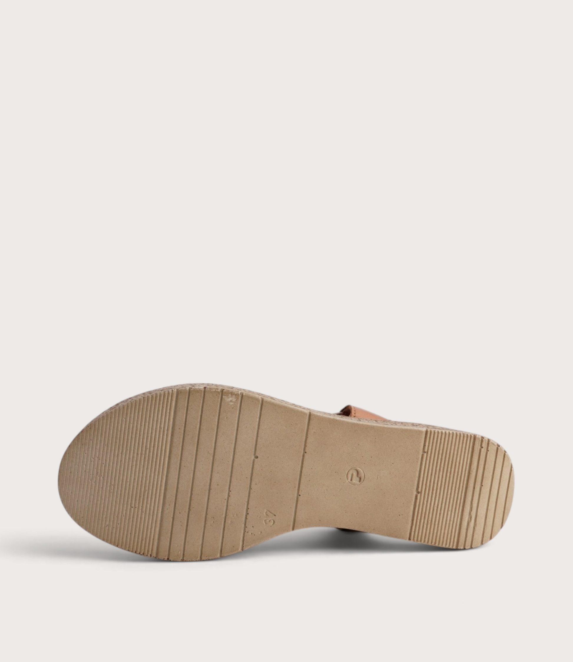 Los Patios Coconut Leather Wedges
