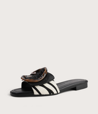 Gavra Black/ White Zebra Multi Slides