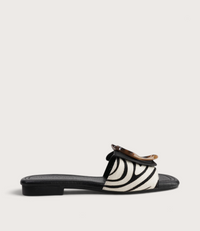 Gavra Black/ White Zebra Multi Slides