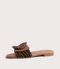 Gavra Black/ Tan Zebra Multi Slides