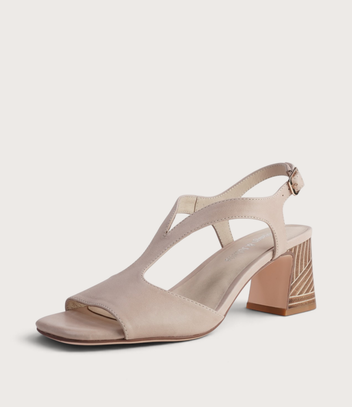 Kindle Almond Leather Heels