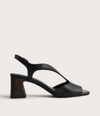 Kindle Black Leather Heels