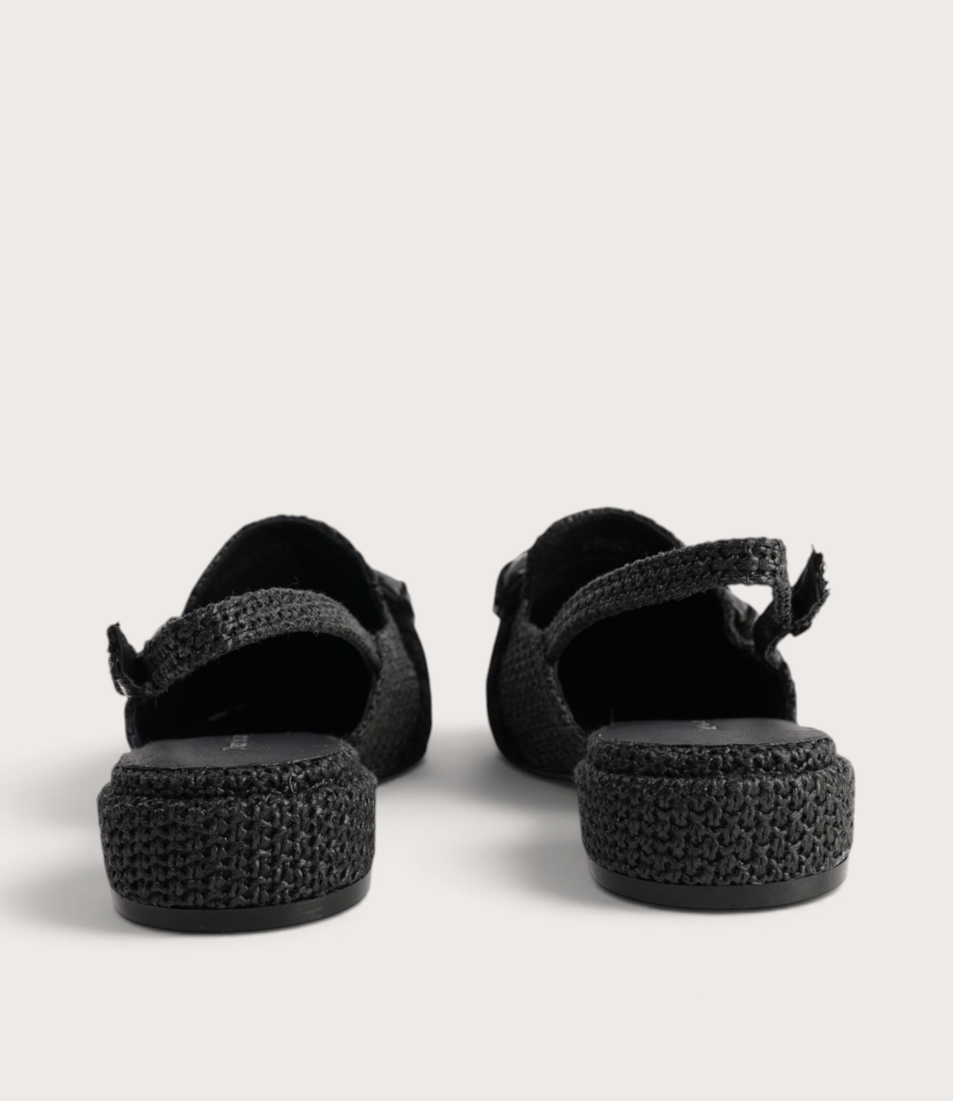Eboney Black Flats