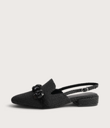 Eboney Black Flats