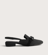 Eboney Black Flats