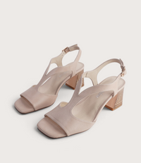 Kindle Almond Leather Heels