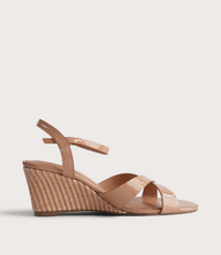 Isenta Nude Patent Leather Heels