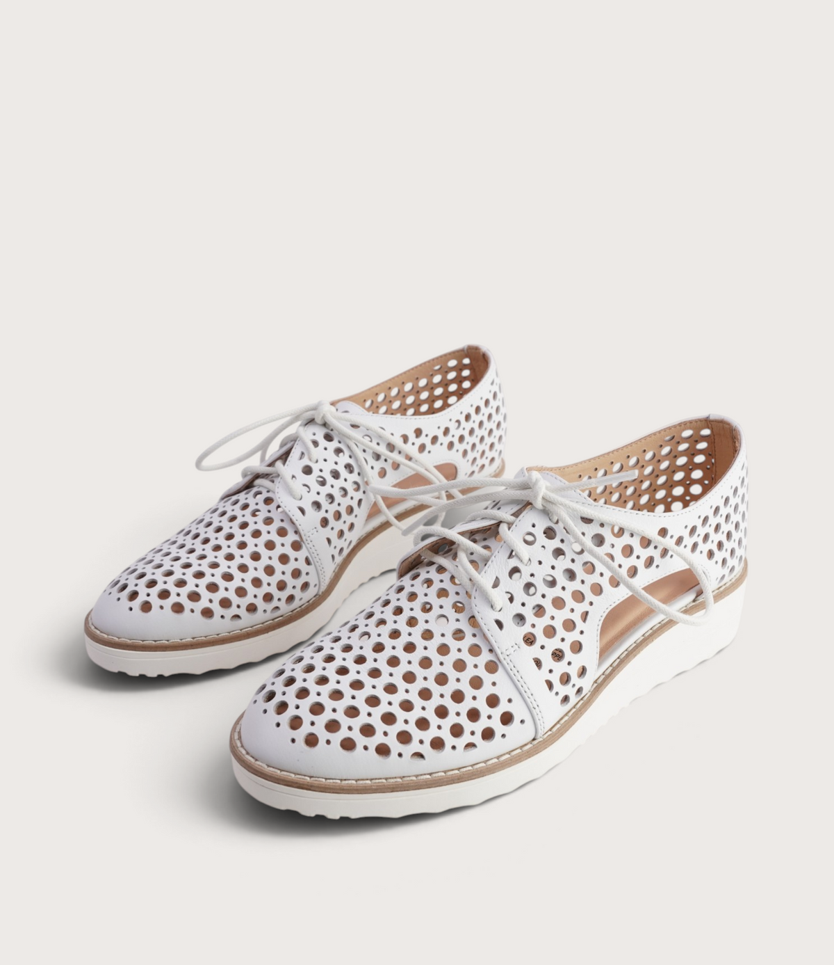 Onstage White/ White Sole Sneakers