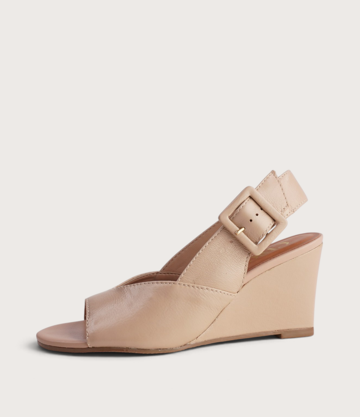 Estela Brown SugarLeather Wedges