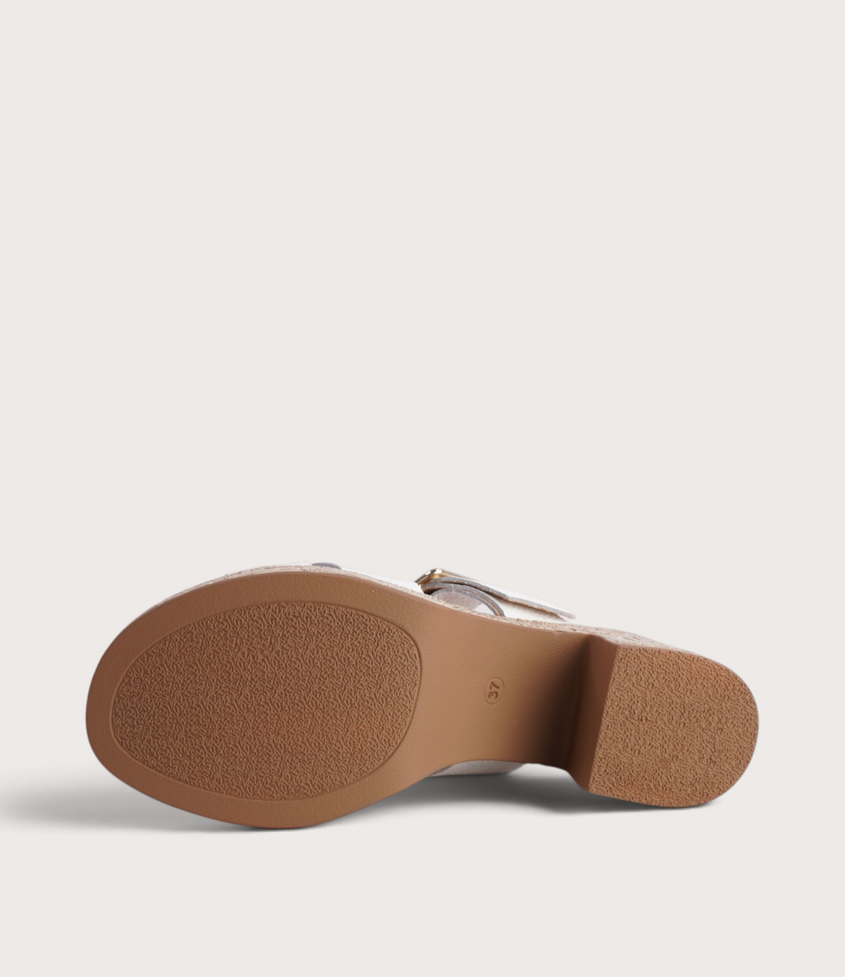 Margot Blanco Leather Heels