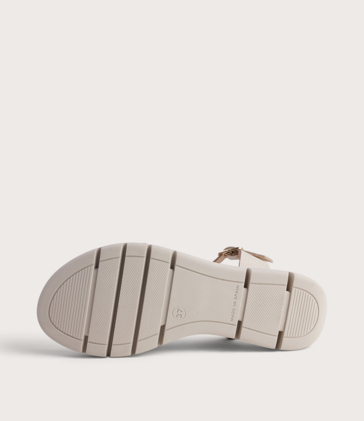 Hermia Lima/ Cosmic Latte Leather Sandals
