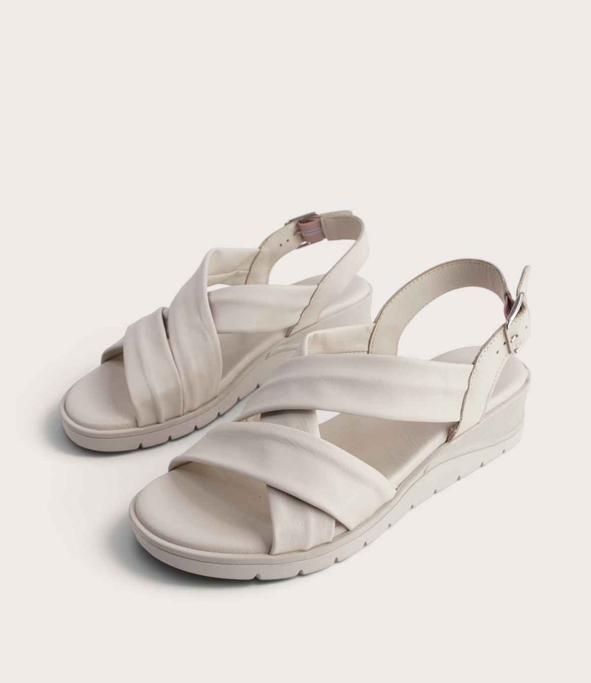 Ksenia Creama Leather Sandals