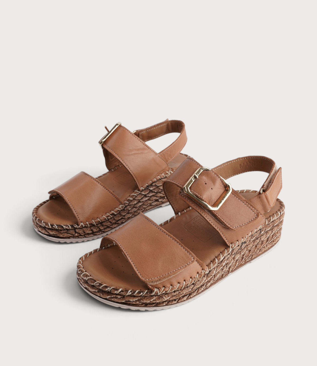 Manitu Coconut Leather Sandals