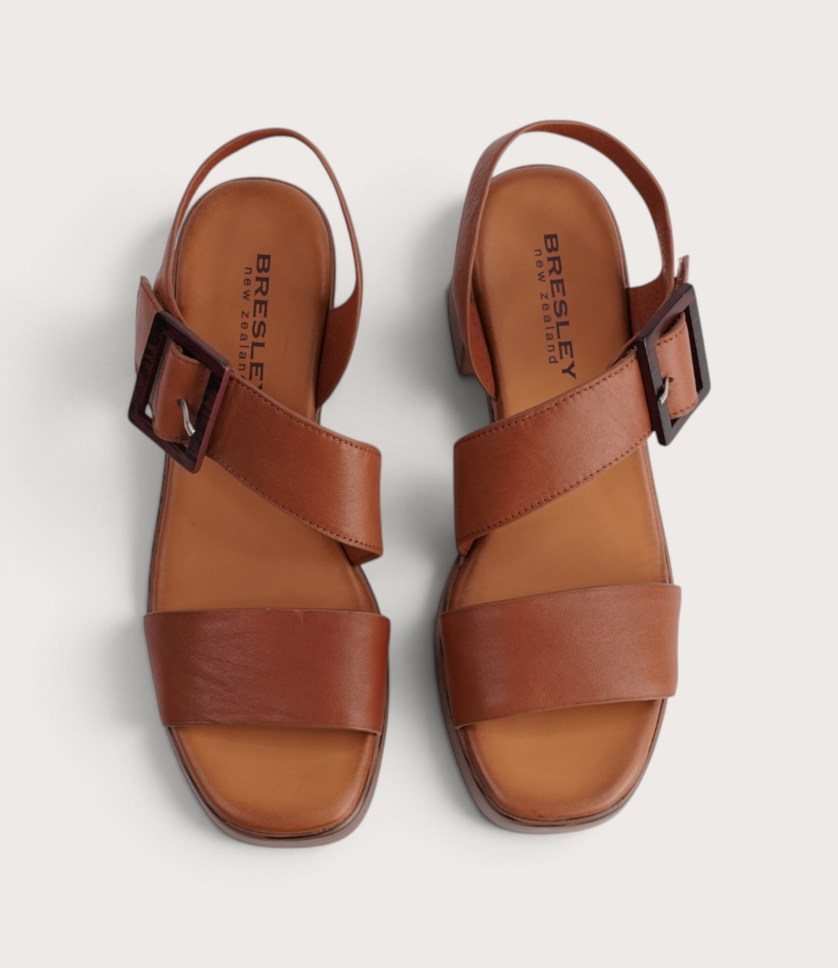 Pammie Tan Leather Heels