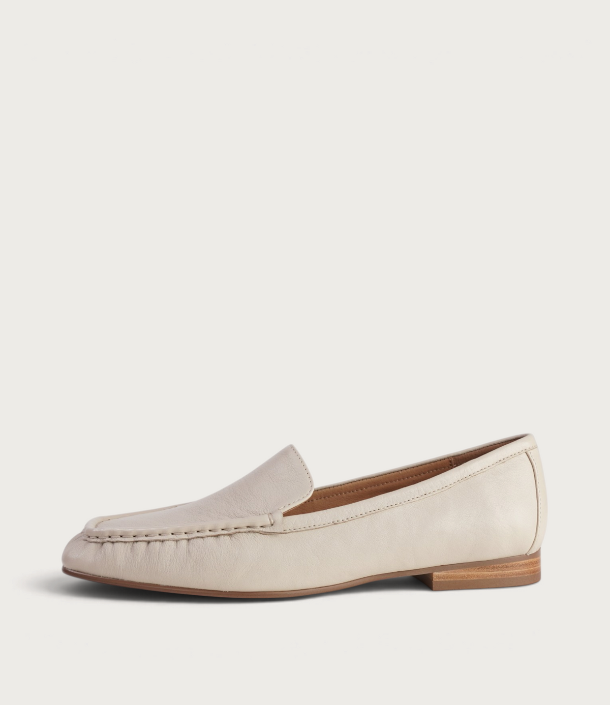 Polki Vanilla Leather Flats