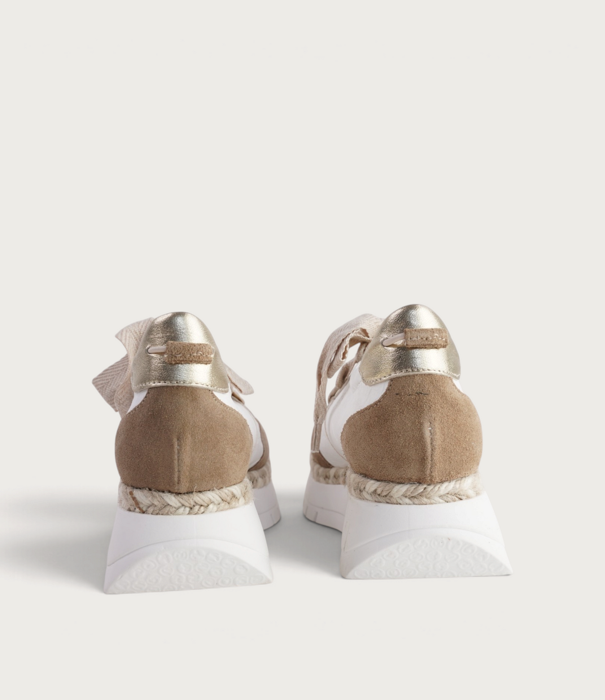 JS-2315 Blanco/ Beige Sneakers