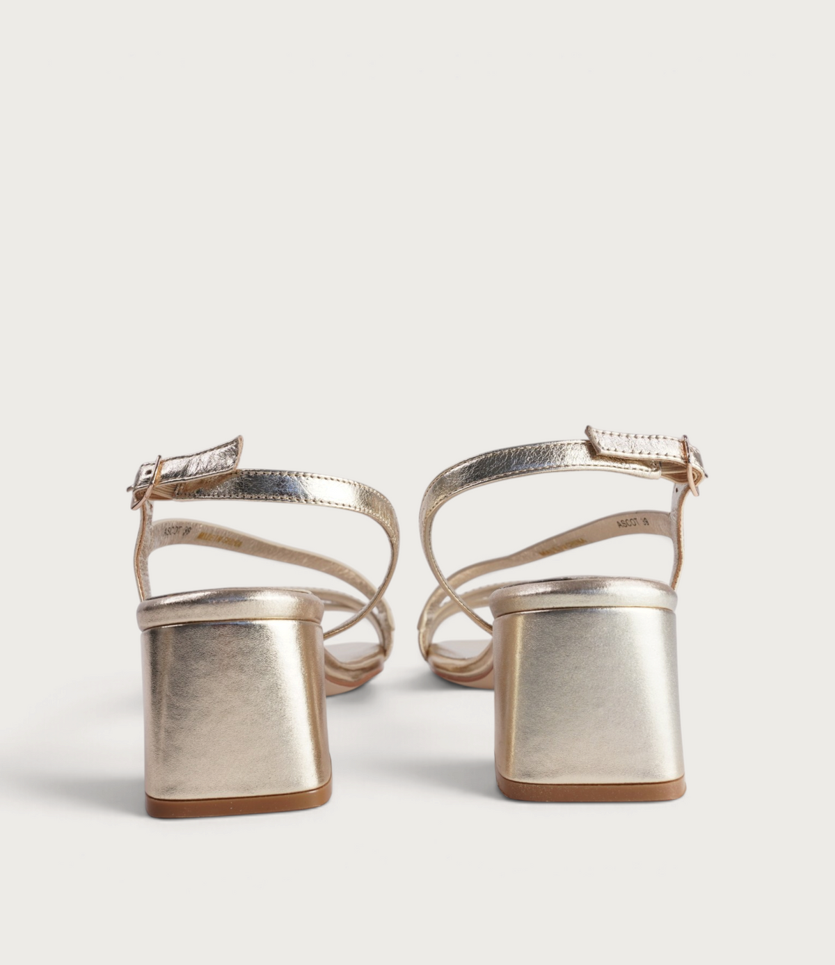 Ascot Soft Gold Heels
