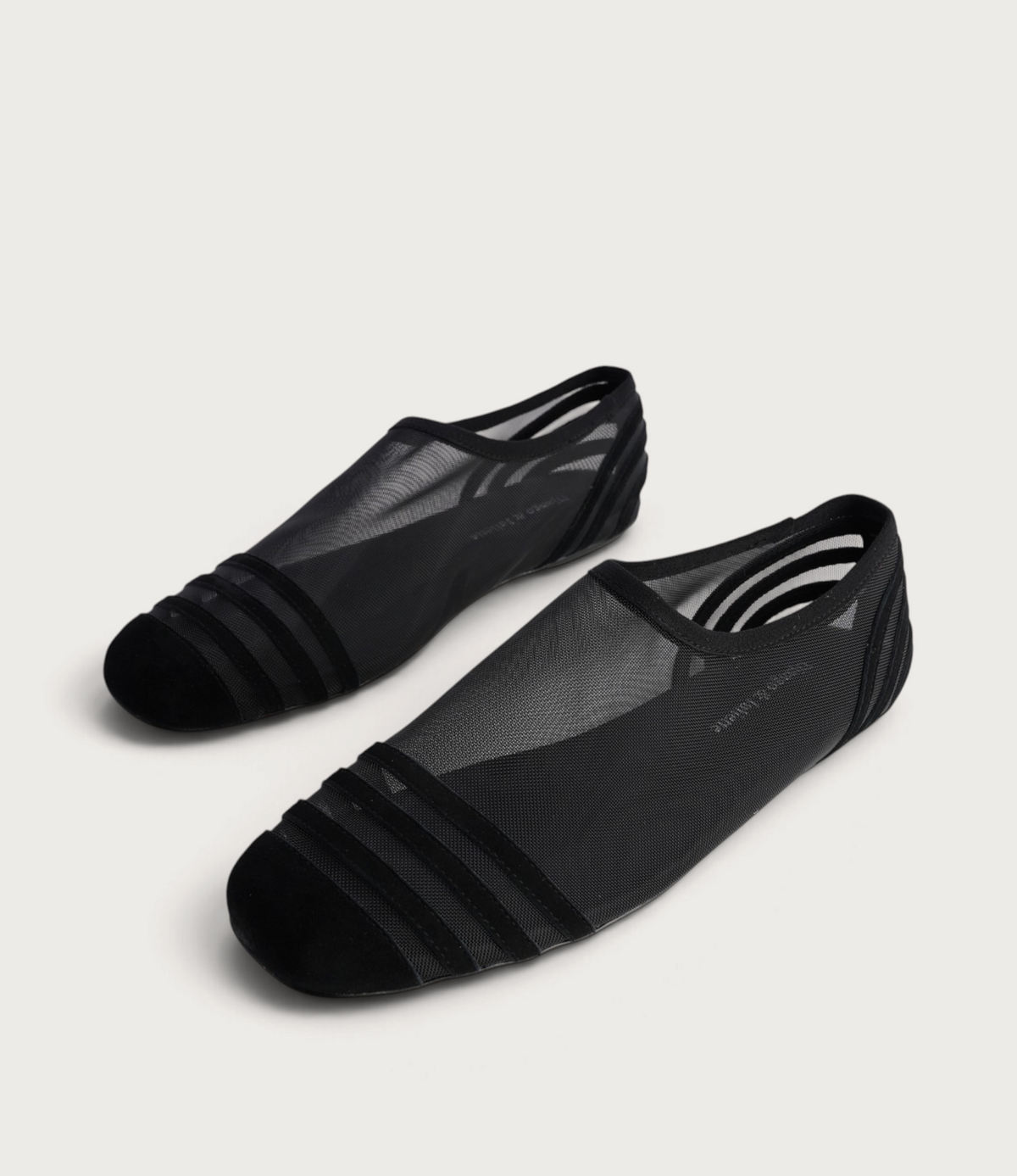Valeska Black Suede/ Mesh Flats