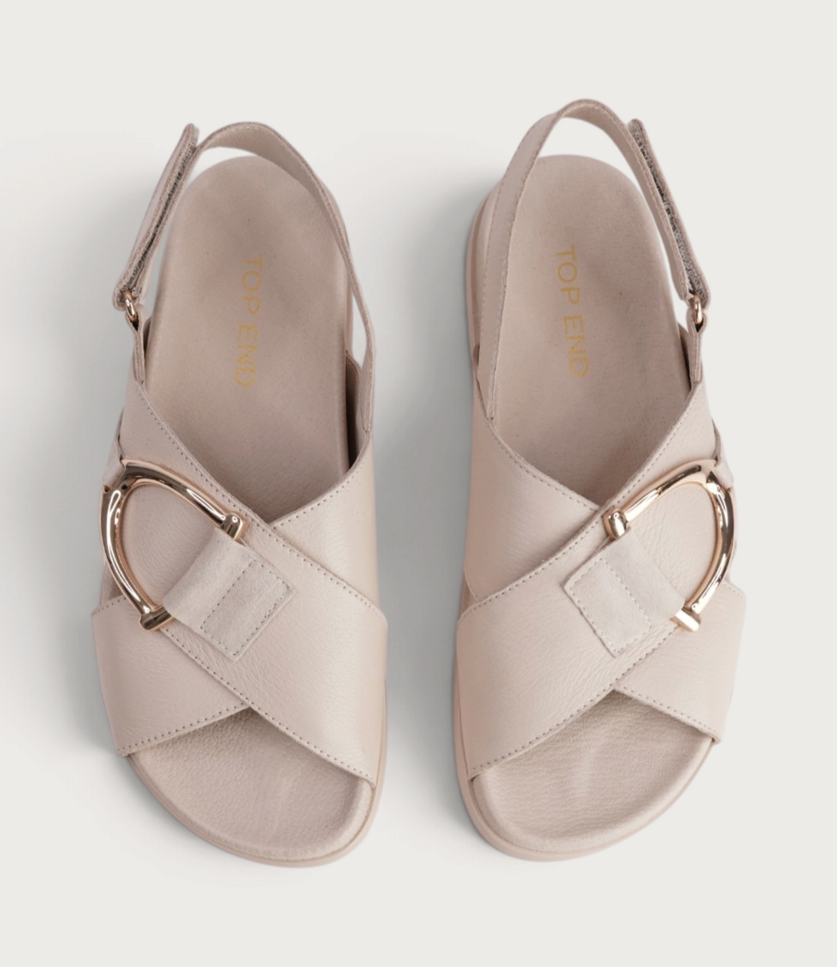 Rupa Vanilla Leather/ Suede Sandals