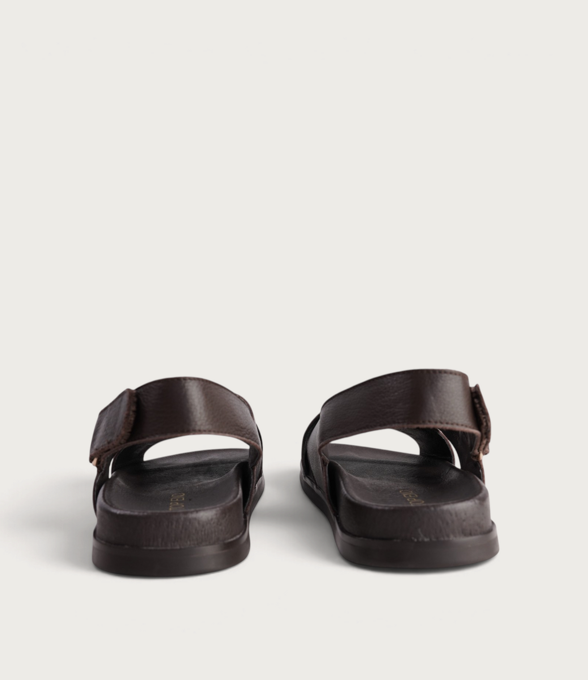 Rupa Choc Leather/ Suede Sandals