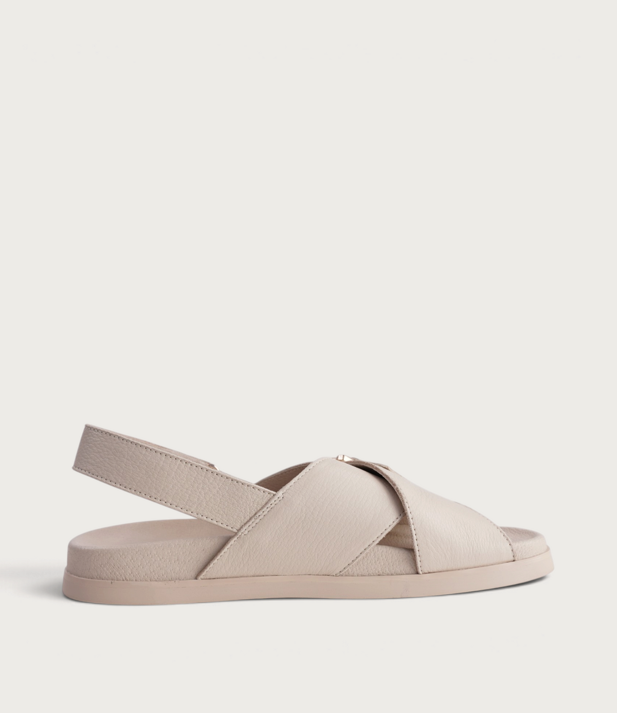 Rupa Vanilla Leather/ Suede Sandals