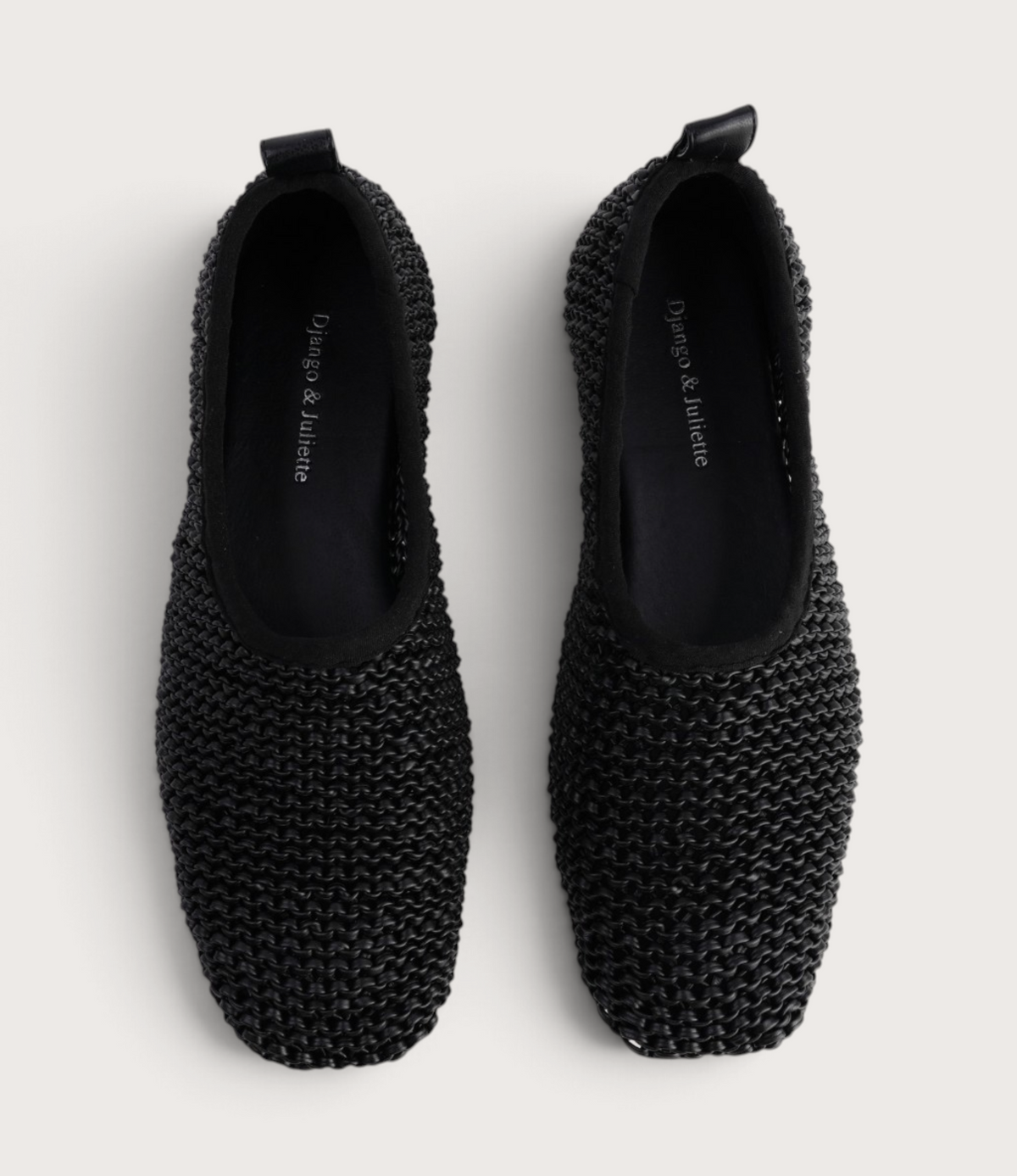 Vevia Black Ballet Flats - DJANGO AND JULIETTE | Shouz
