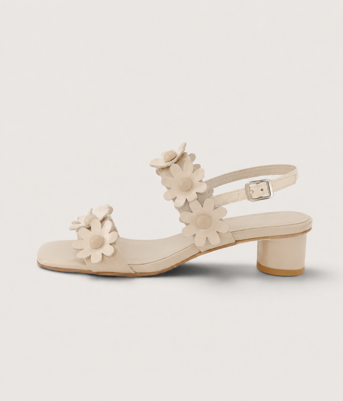 Hatsyl Nougat Patent Heels