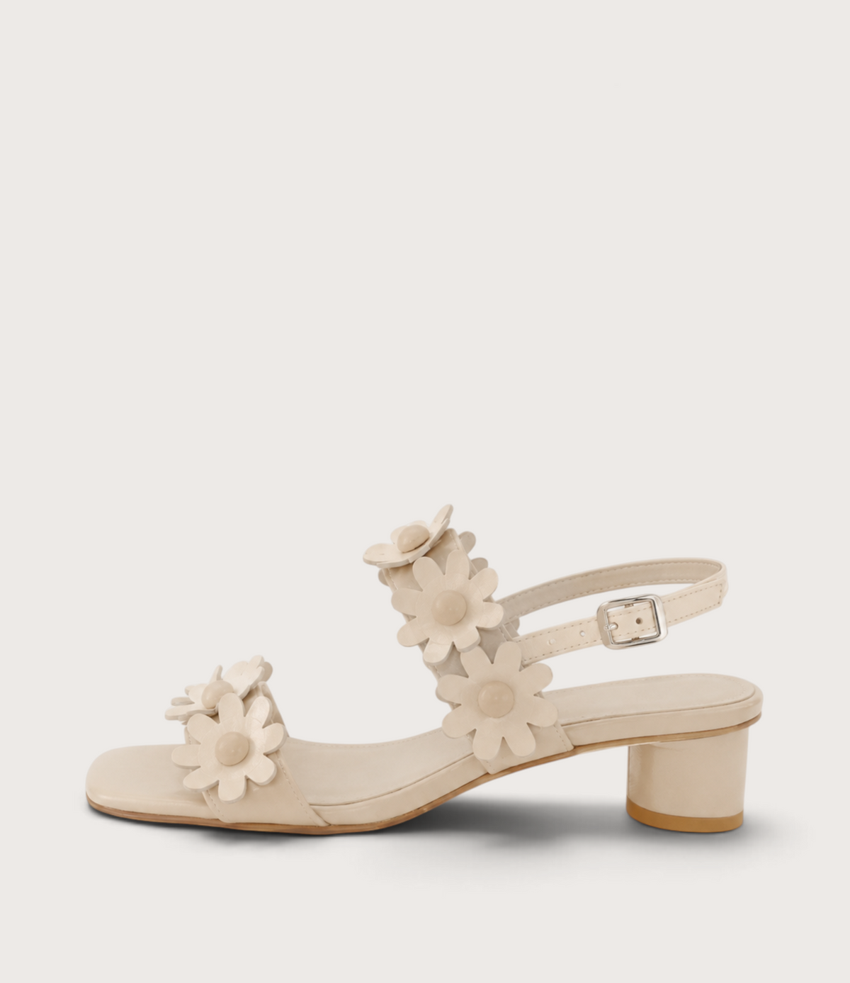 Hatsyl Nougat Patent Heels