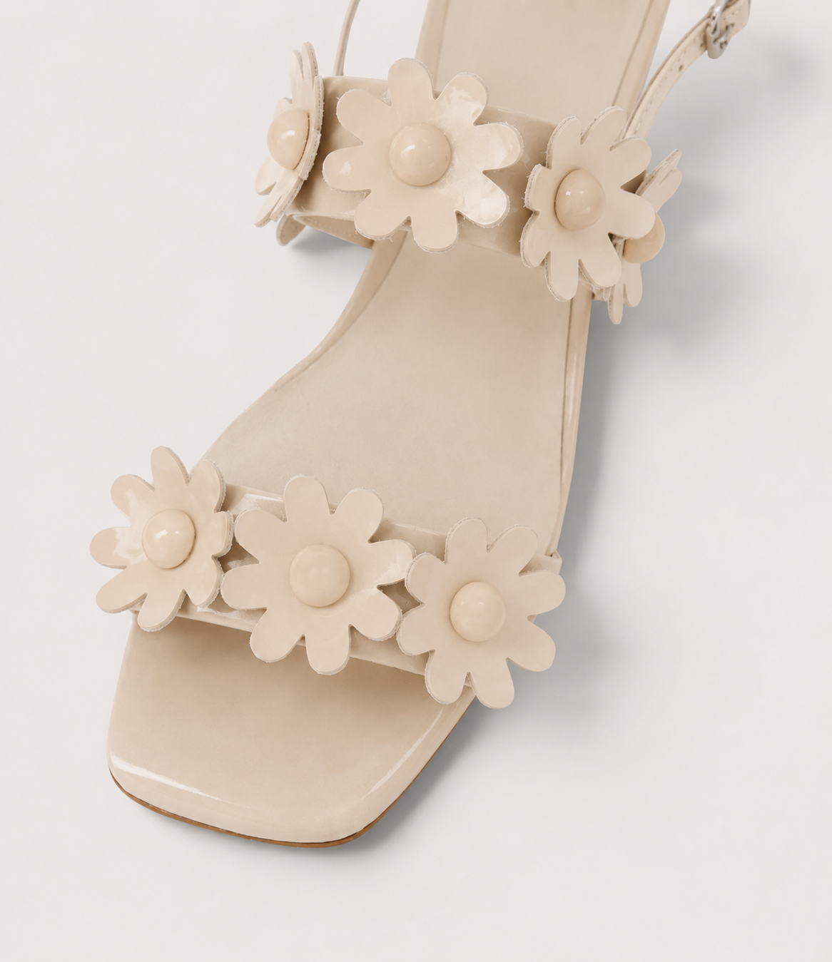 Hatsyl Nougat Patent Heels