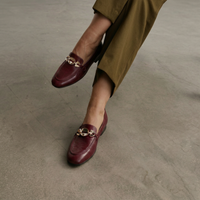 Ilysa Pinot Polish Leather Loafers - DJANGO AND JULIETTE | Shouz