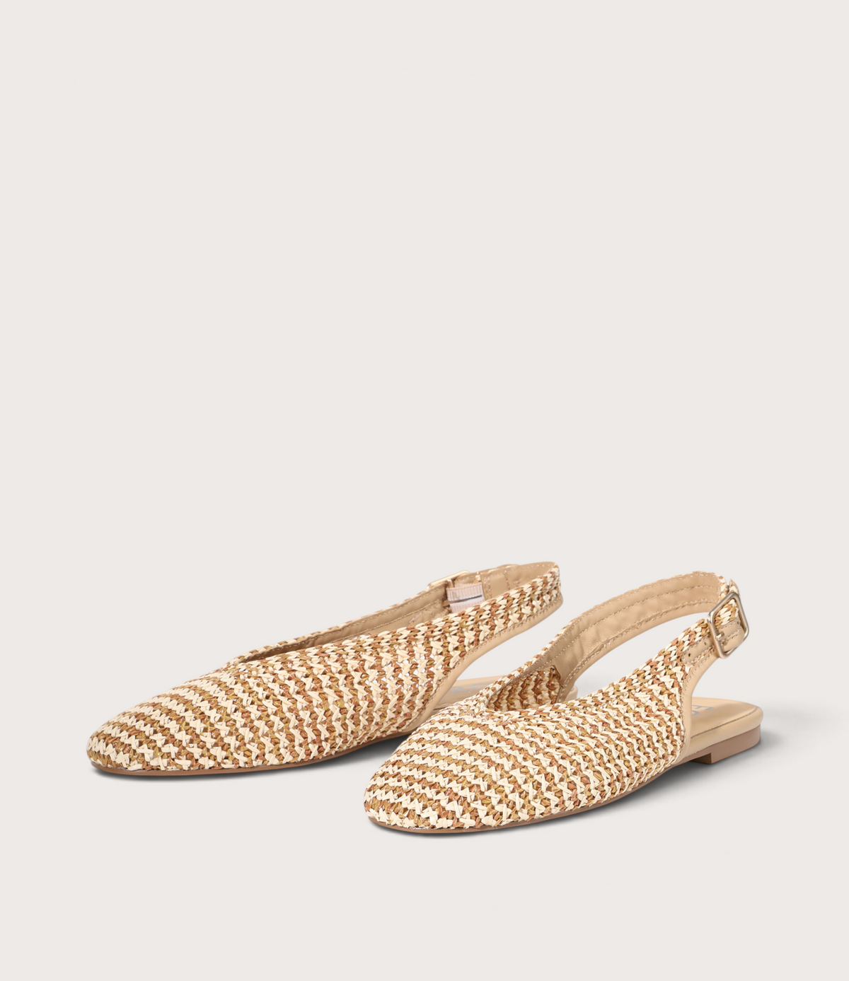 Sansa Caramel Flats